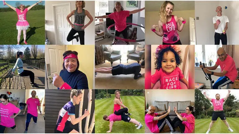 Cancer Research Race For Life At Home