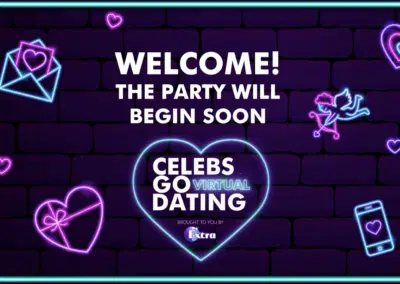 Celebs Go Virtual Dating commercial sponsorships pitch